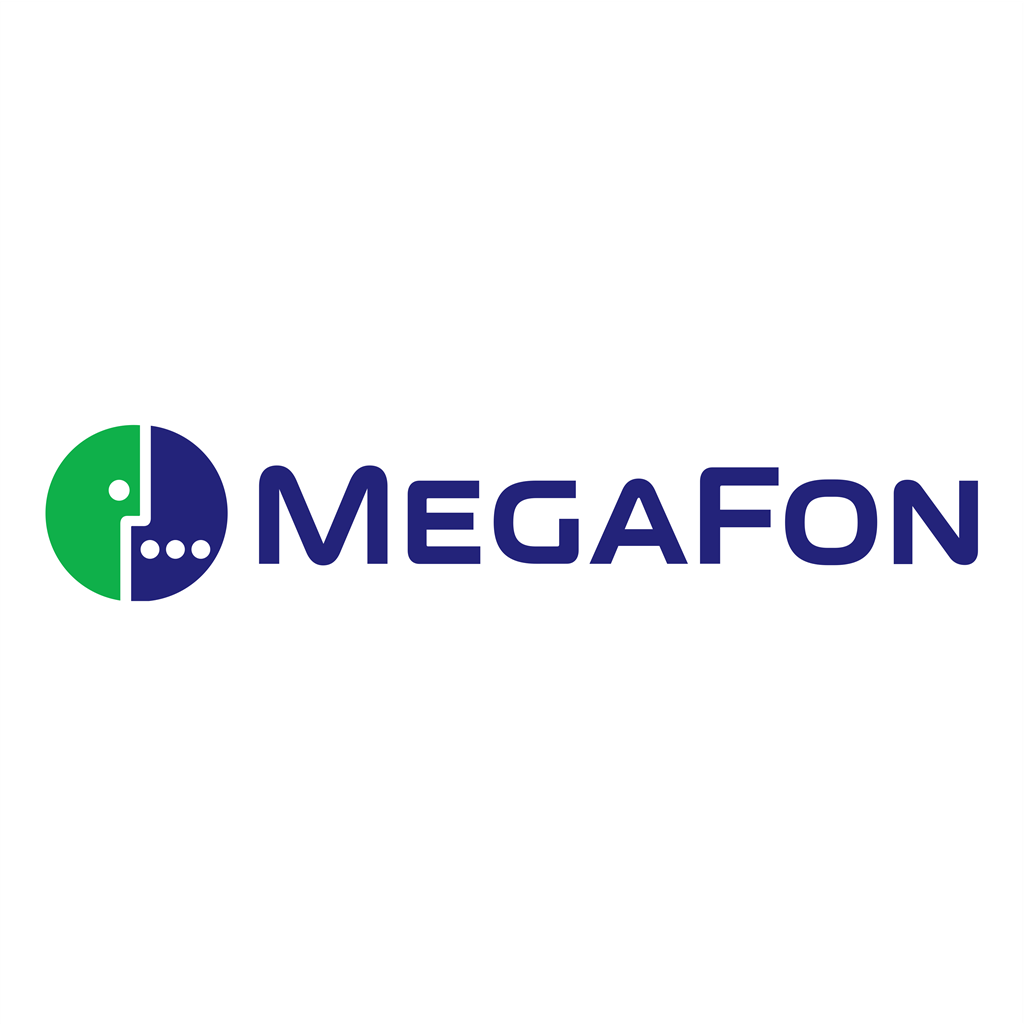 MegaFon logotype, transparent .png, medium, large