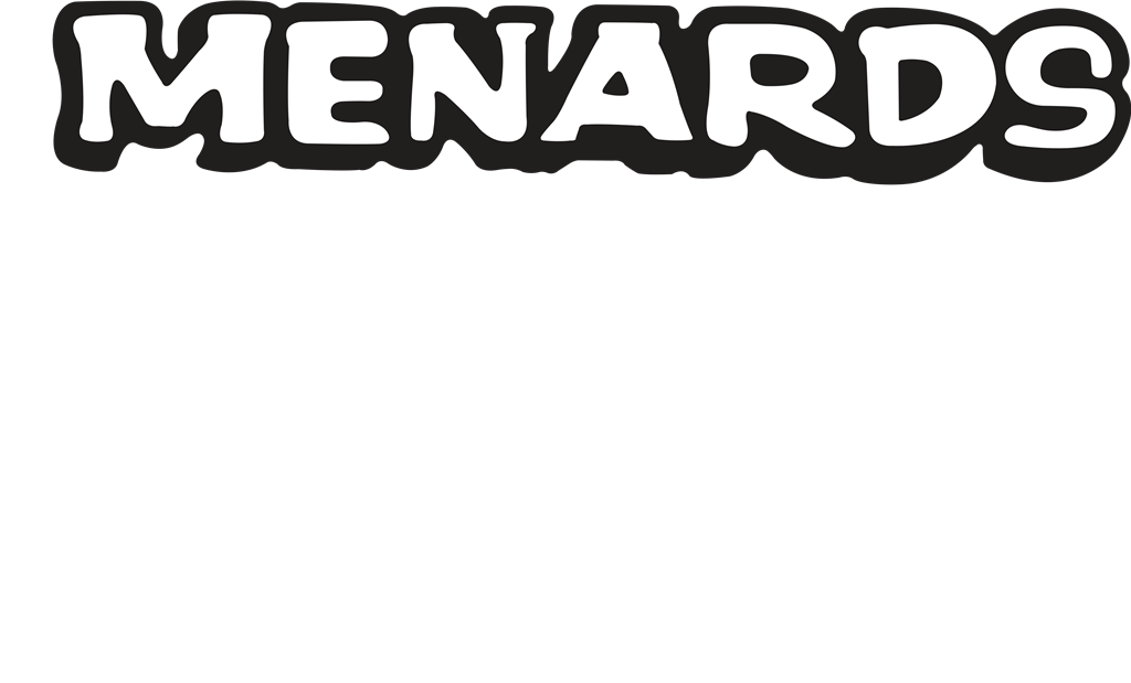 Menards logotype, transparent .png, medium, large