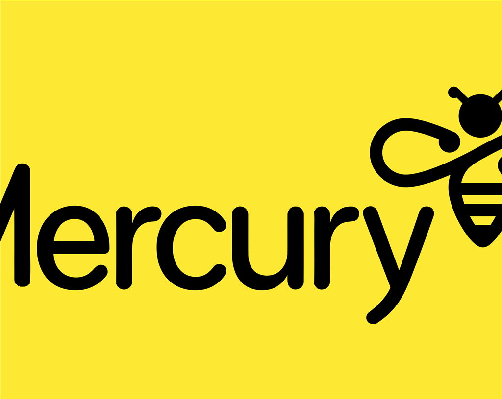 Mercury Energy logotype, transparent .png, medium, large