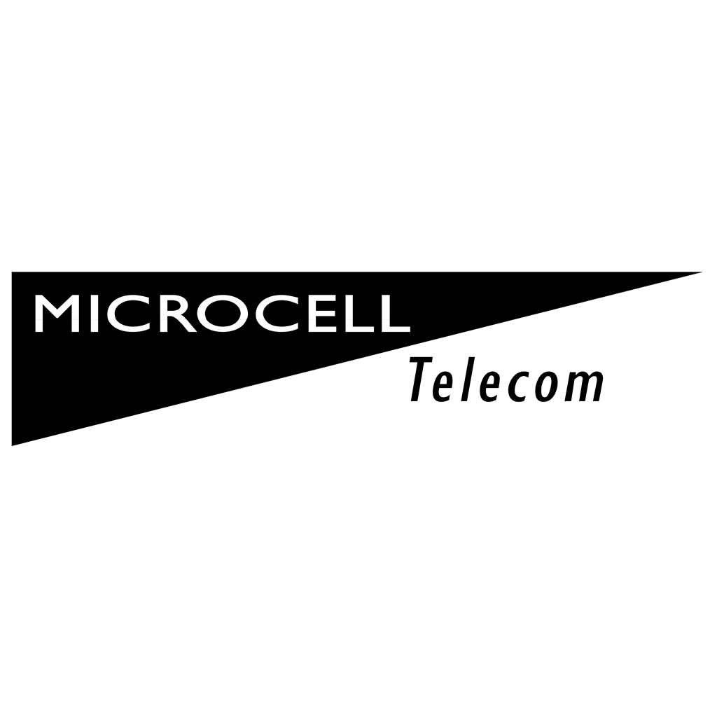 Microcell Telecom logotype, transparent .png, medium, large