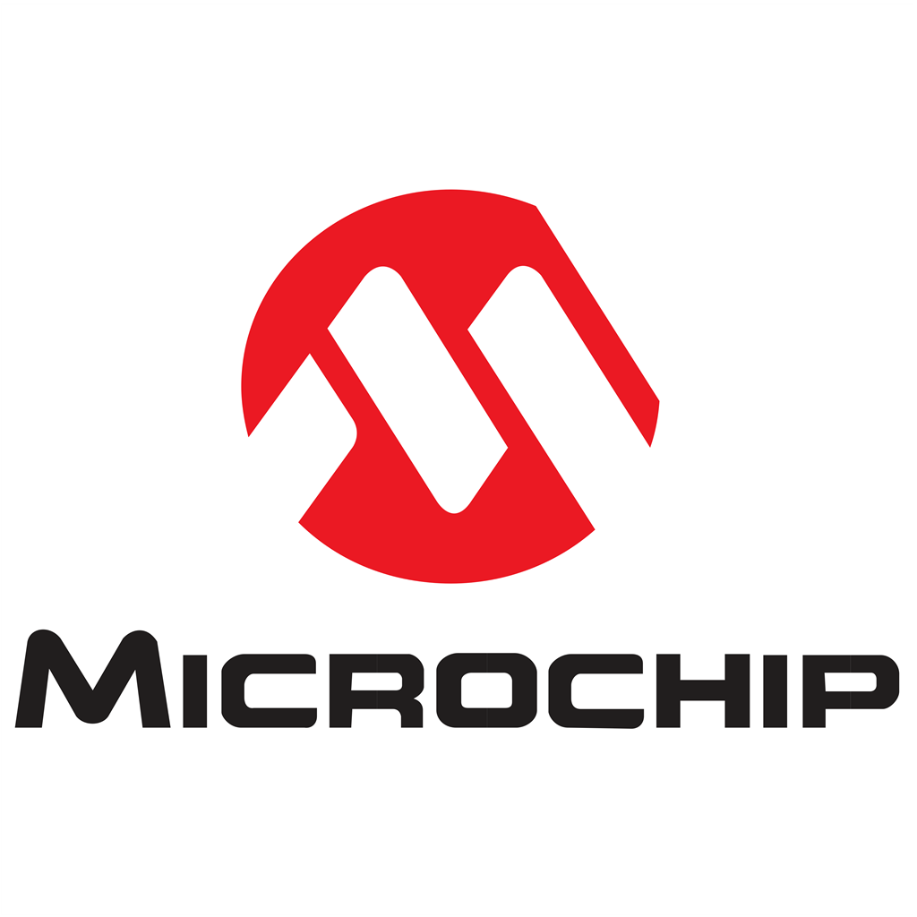 Microchip logotype, transparent .png, medium, large