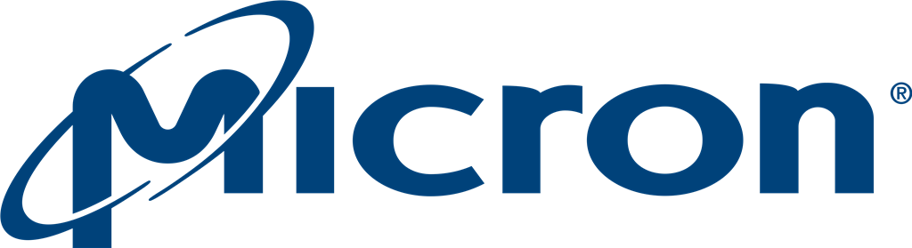 Micron Technology logotype, transparent .png, medium, large