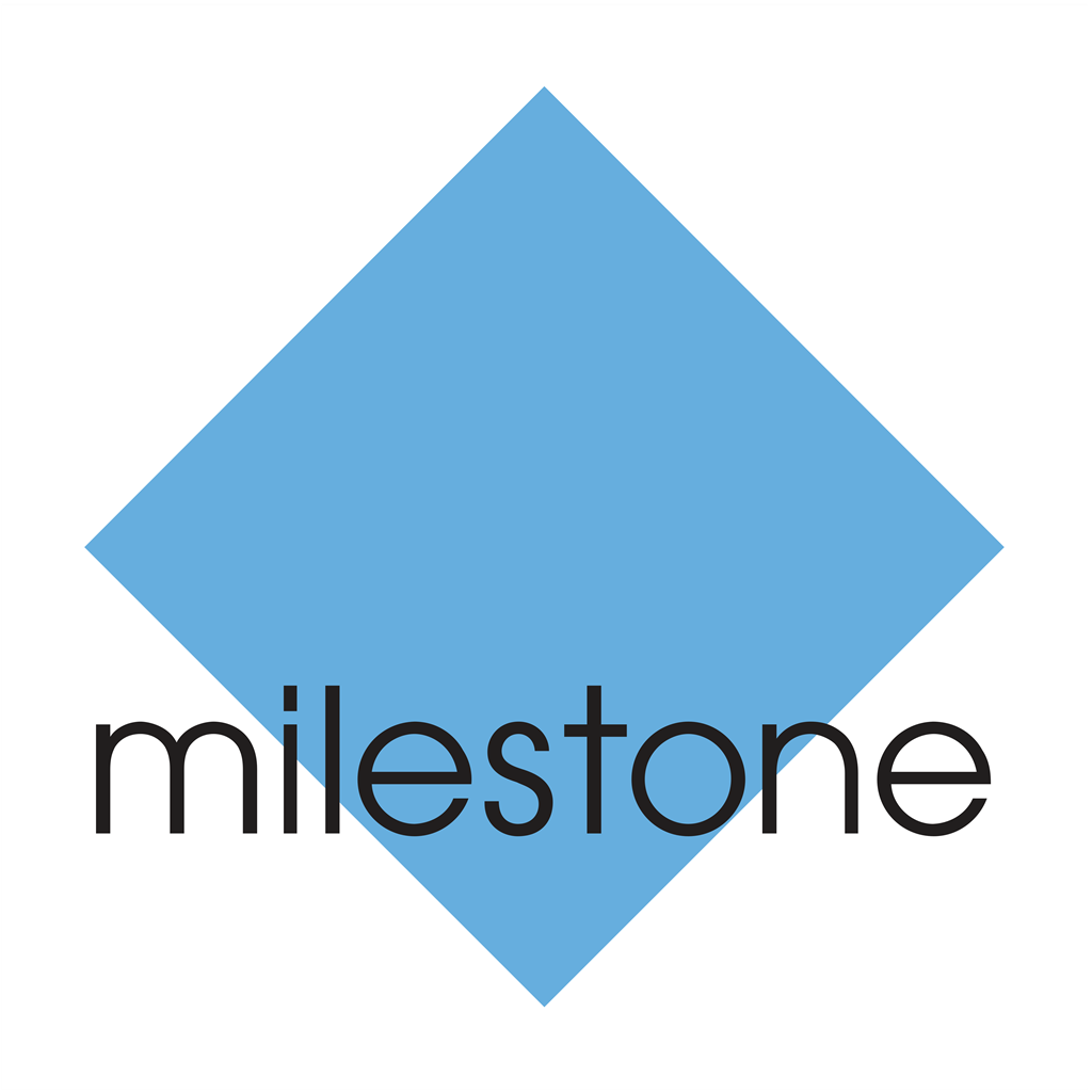 Milestone Systems logotype, transparent .png, medium, large
