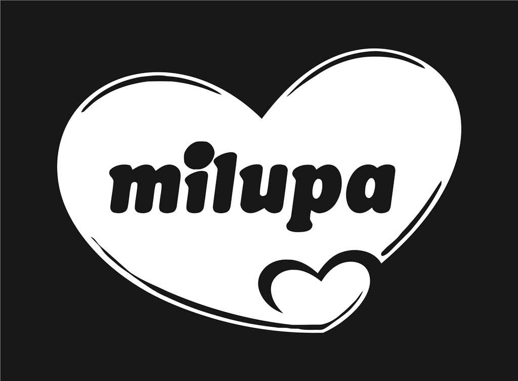 Milupa logotype, transparent .png, medium, large