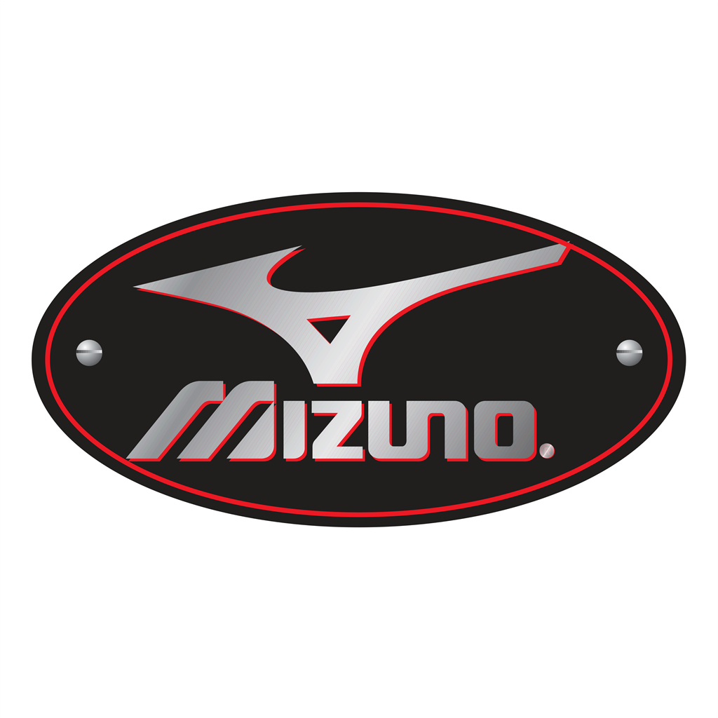 Mizuno logotype, transparent .png, medium, large
