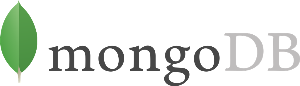 MongoDB logotype, transparent .png, medium, large