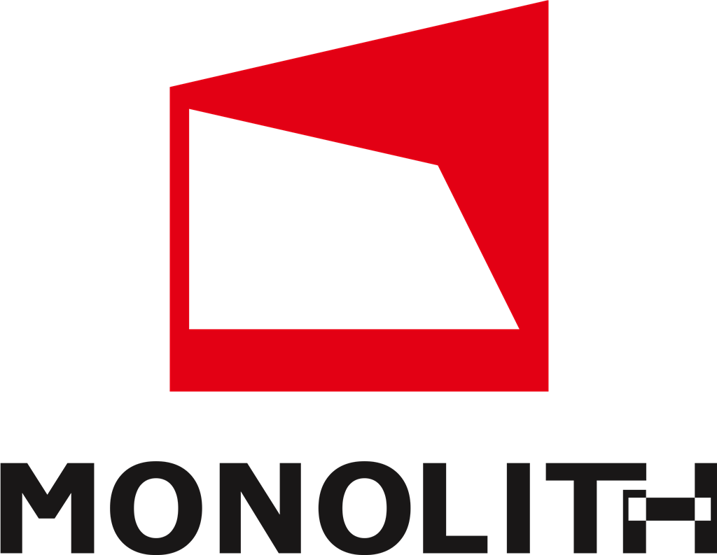 MONOLITH GAMES logotype, transparent .png, medium, large