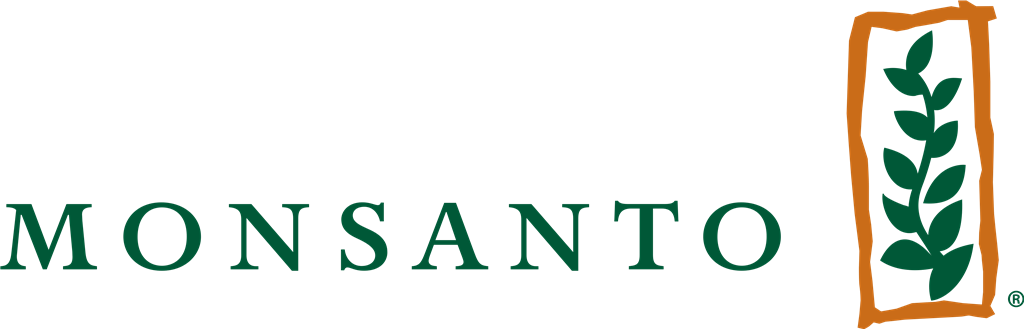 Monsanto logotype, transparent .png, medium, large