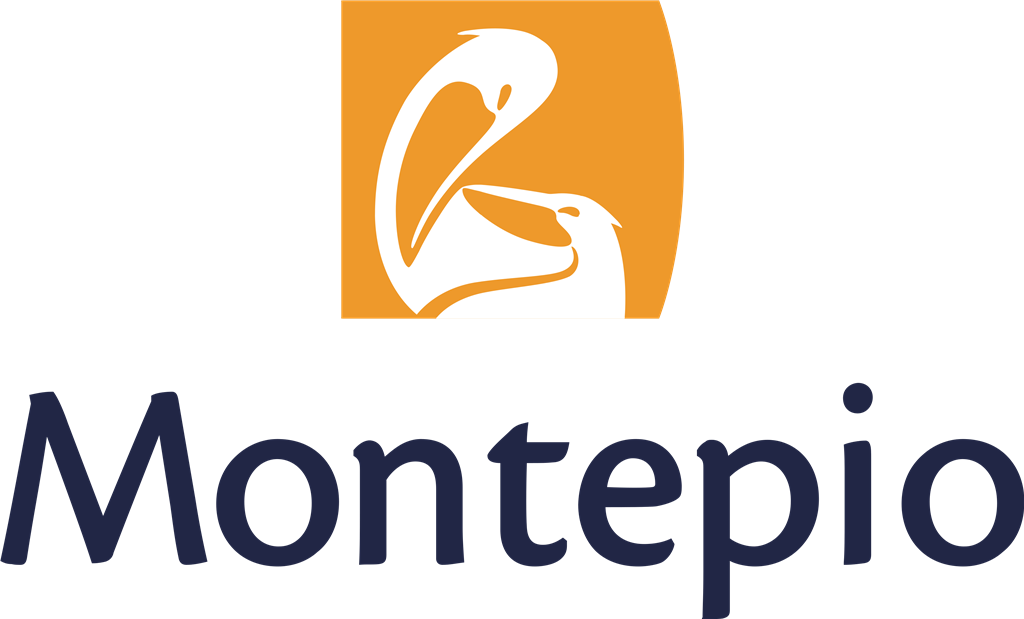 Montepio logotype, transparent .png, medium, large