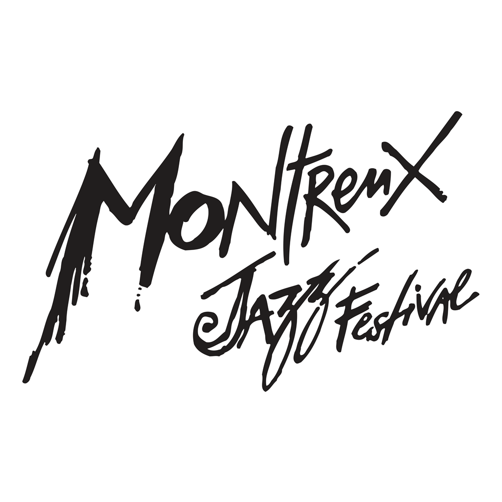 Montreux Jazz Festival logotype, transparent .png, medium, large