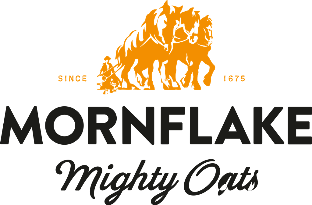 Mornflake logotype, transparent .png, medium, large