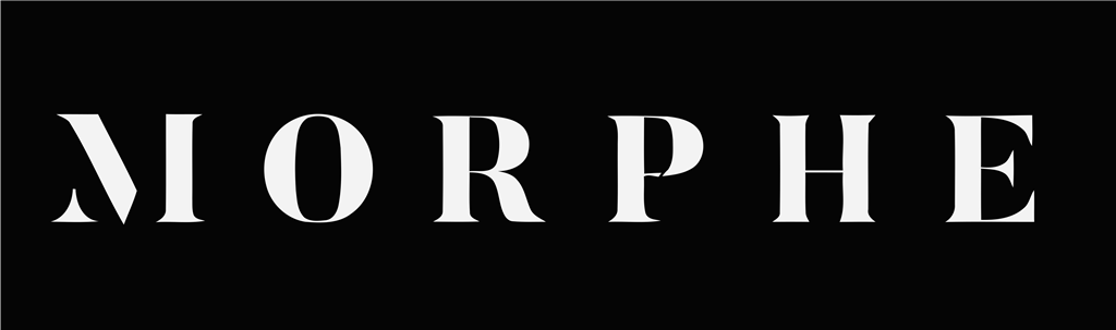 Morphe Cosmetics logotype, transparent .png, medium, large