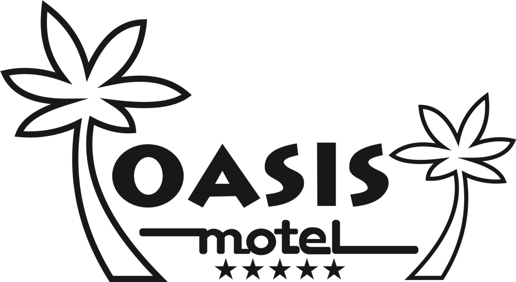 Motel Oasis logotype, transparent .png, medium, large