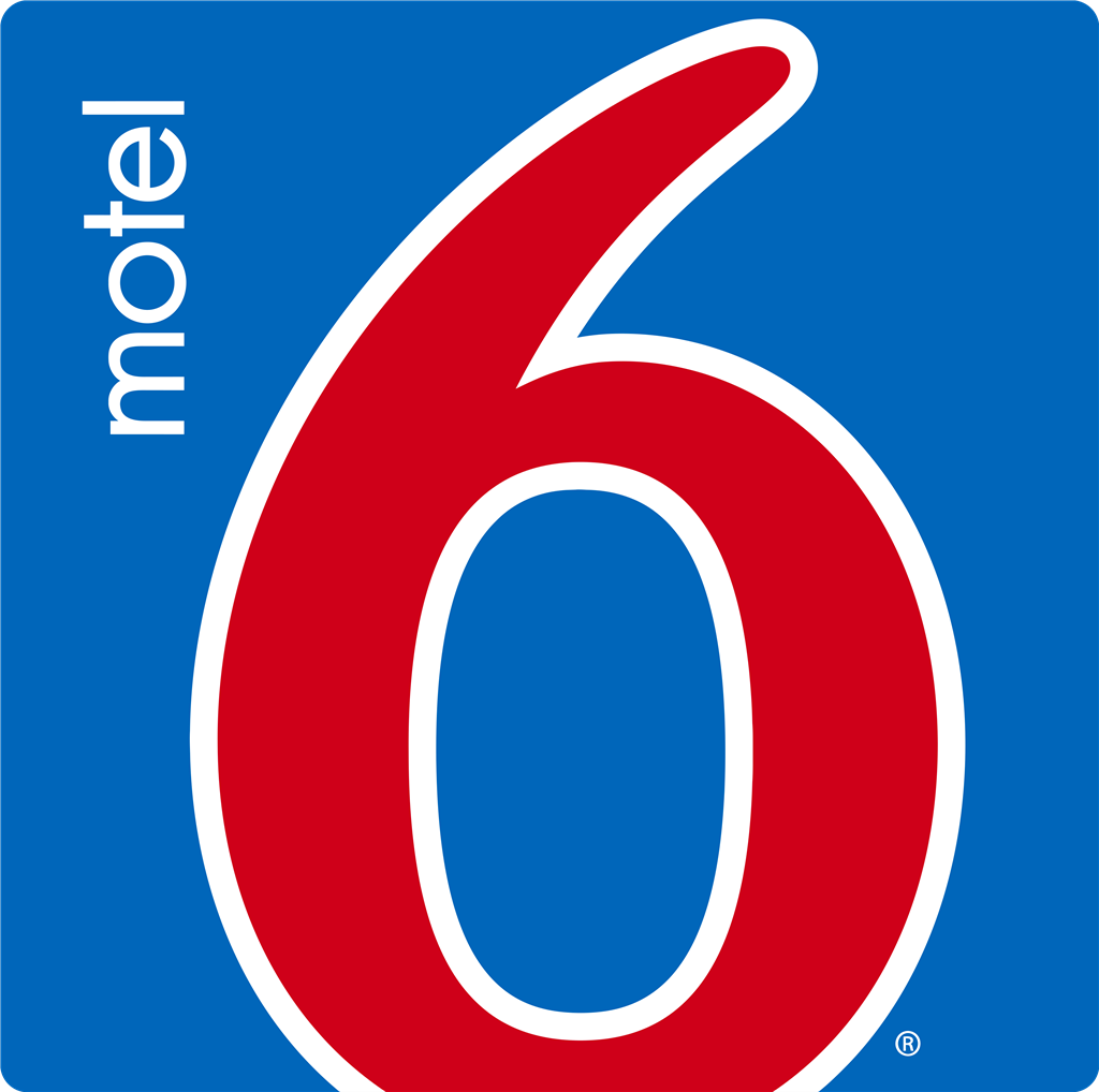 Motel6 logotype, transparent .png, medium, large