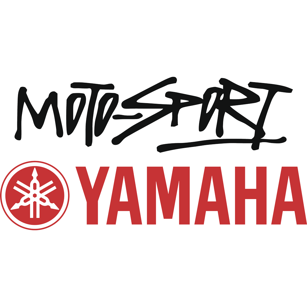 Motosport Yamaha logotype, transparent .png, medium, large