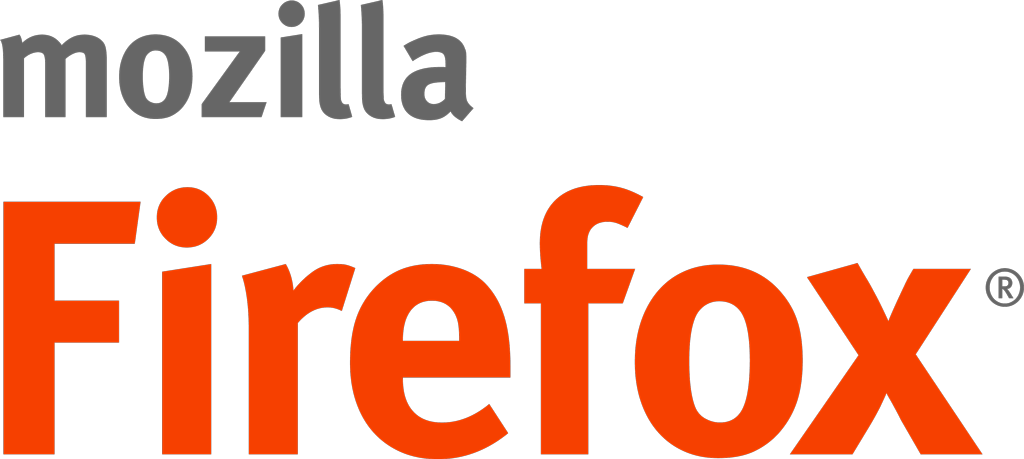 Mozilla Firefox R logotype, transparent .png, medium, large