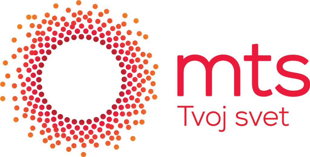 MTS logotype, transparent .png, medium, large