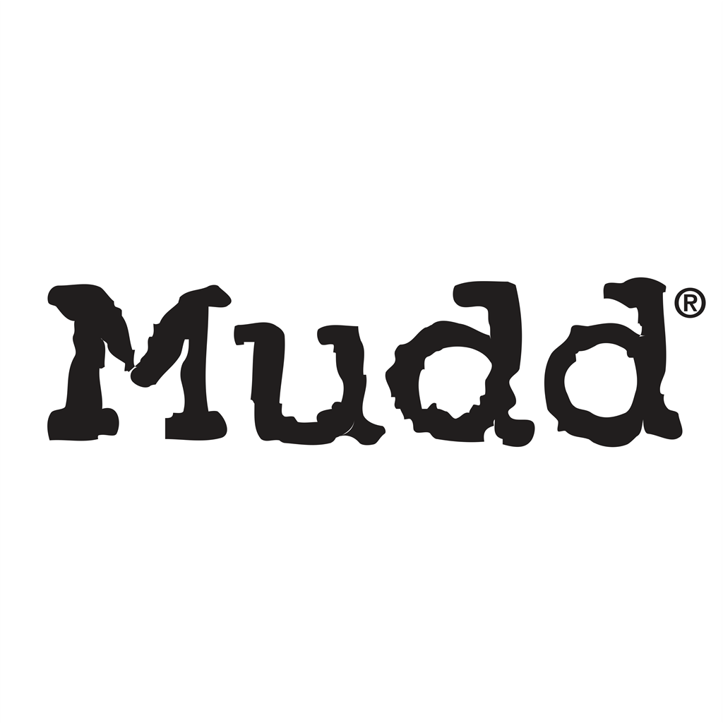 Mudd Jeans logotype, transparent .png, medium, large