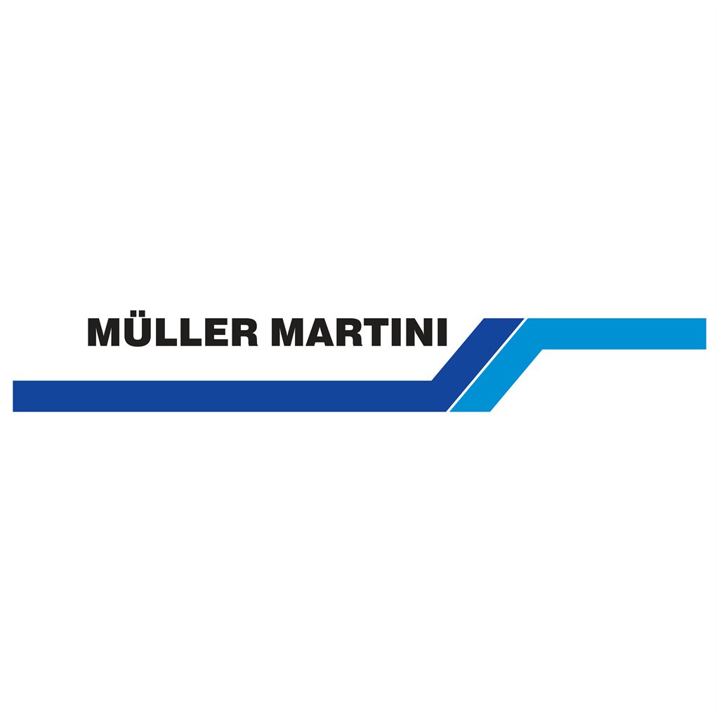 Muller Martini logotype, transparent .png, medium, large