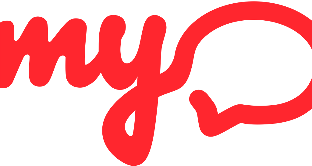 myChat logotype, transparent .png, medium, large