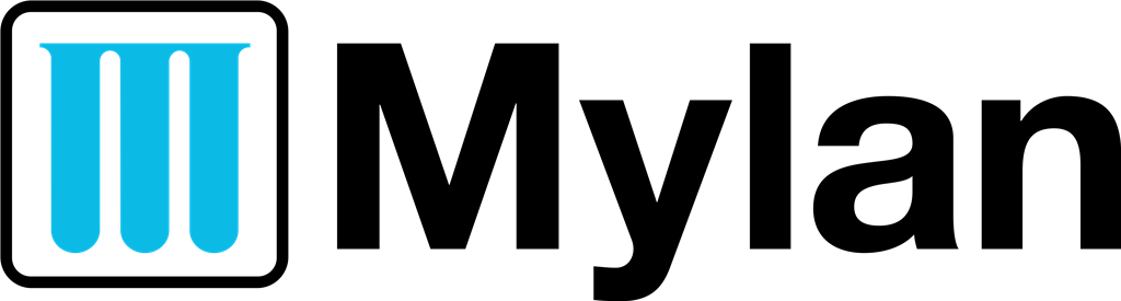 Mylan logotype, transparent .png, medium, large