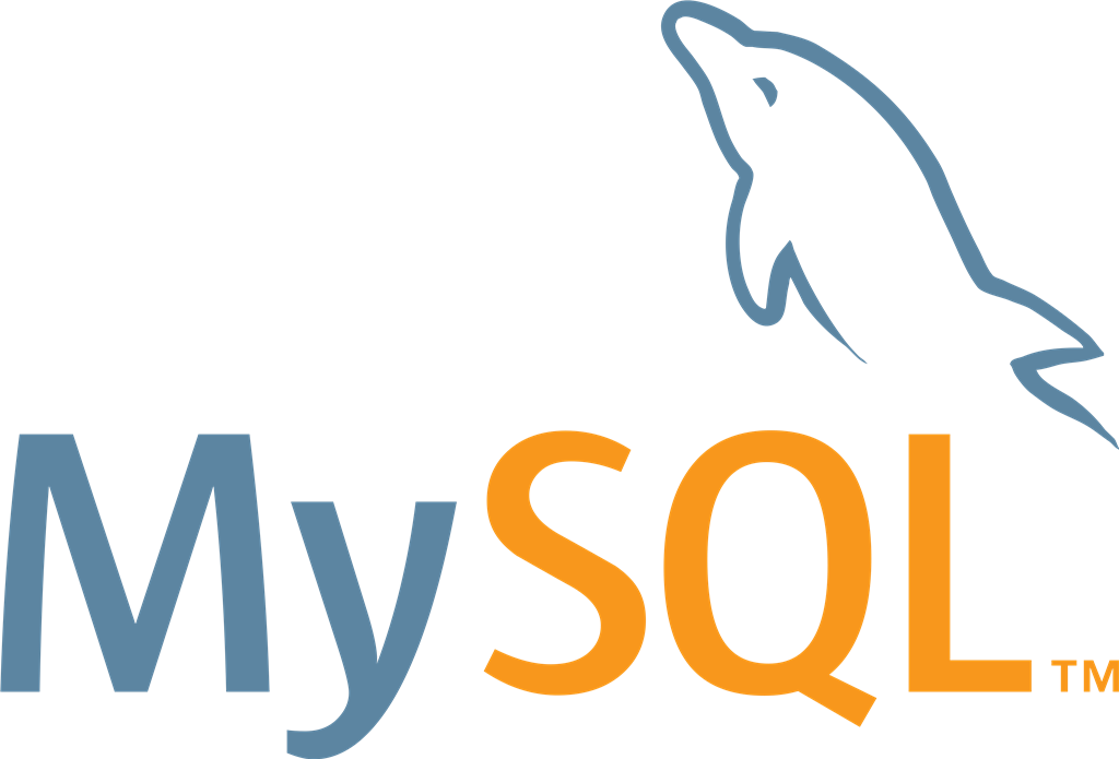 MySQL logotype, transparent .png, medium, large