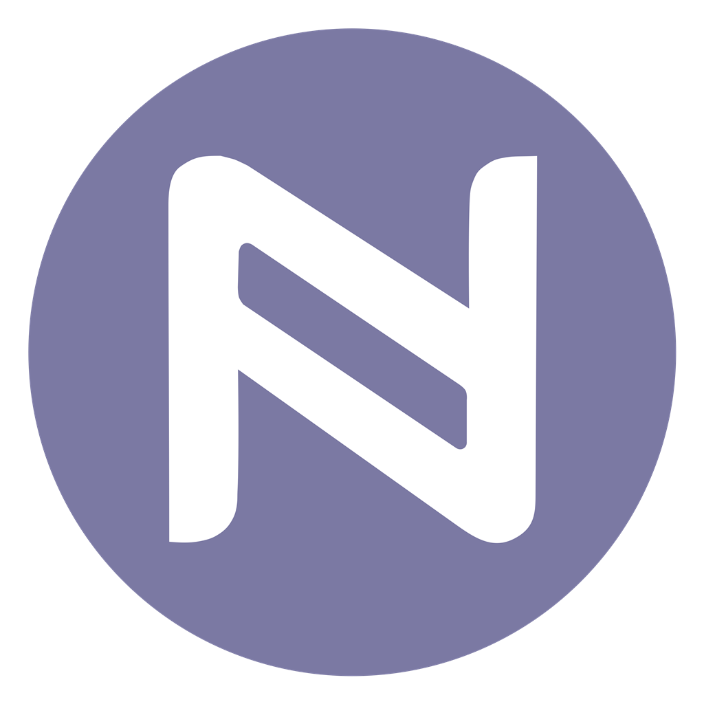 Namecoin (NMC) logotype, transparent .png, medium, large