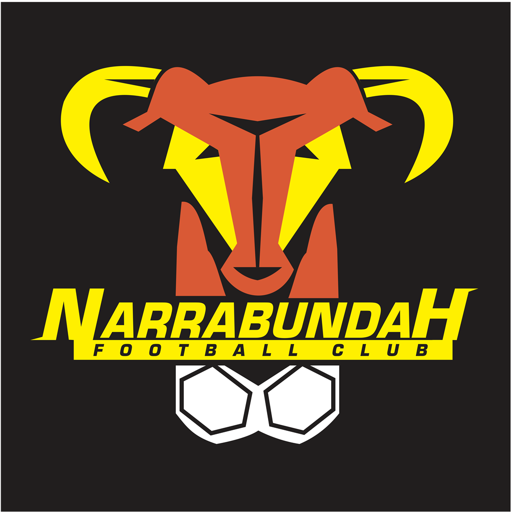 Narrabundah Football Club logotype, transparent .png, medium, large