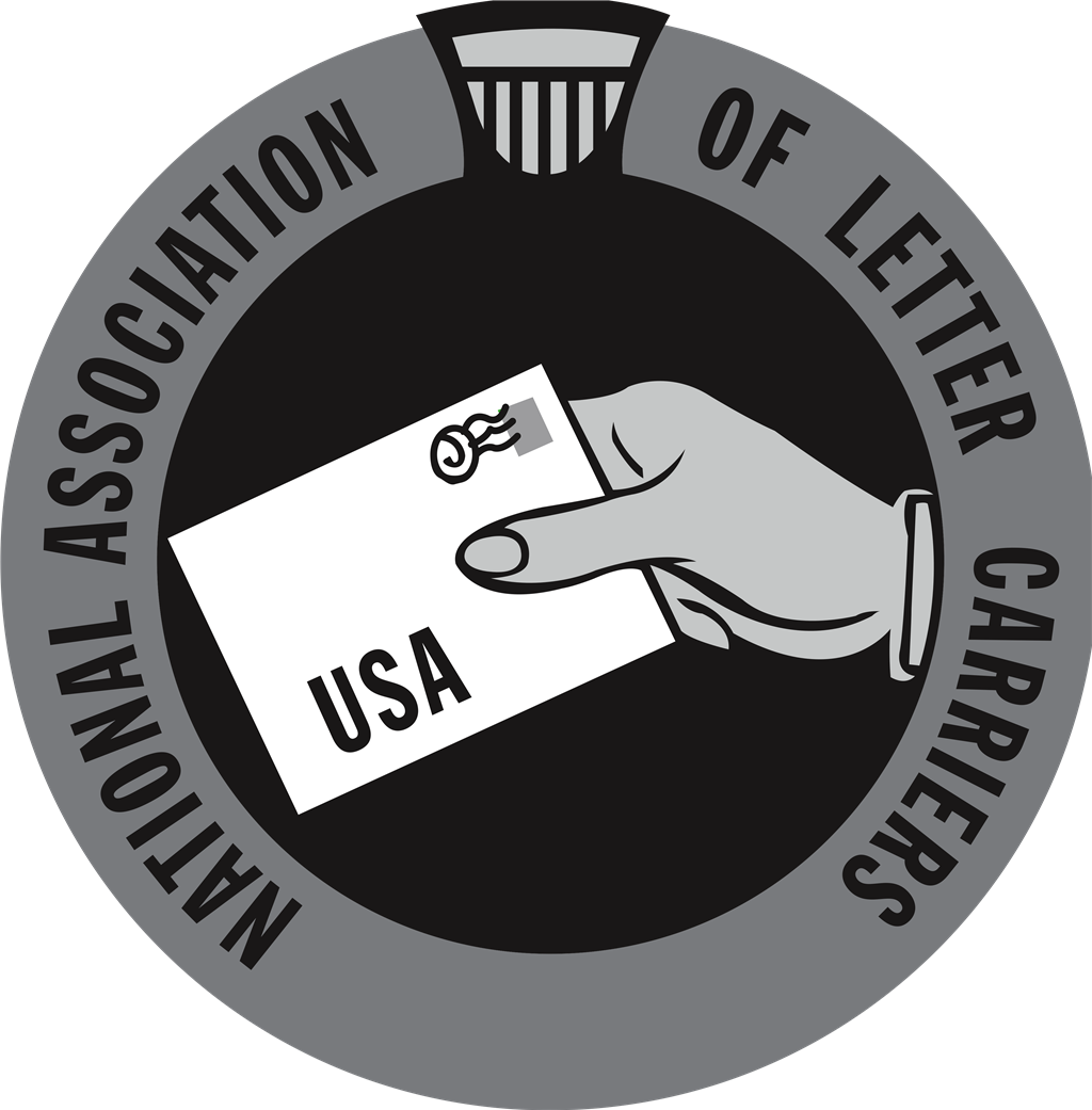 National Association of Letter Carriers logotype, transparent .png, medium, large