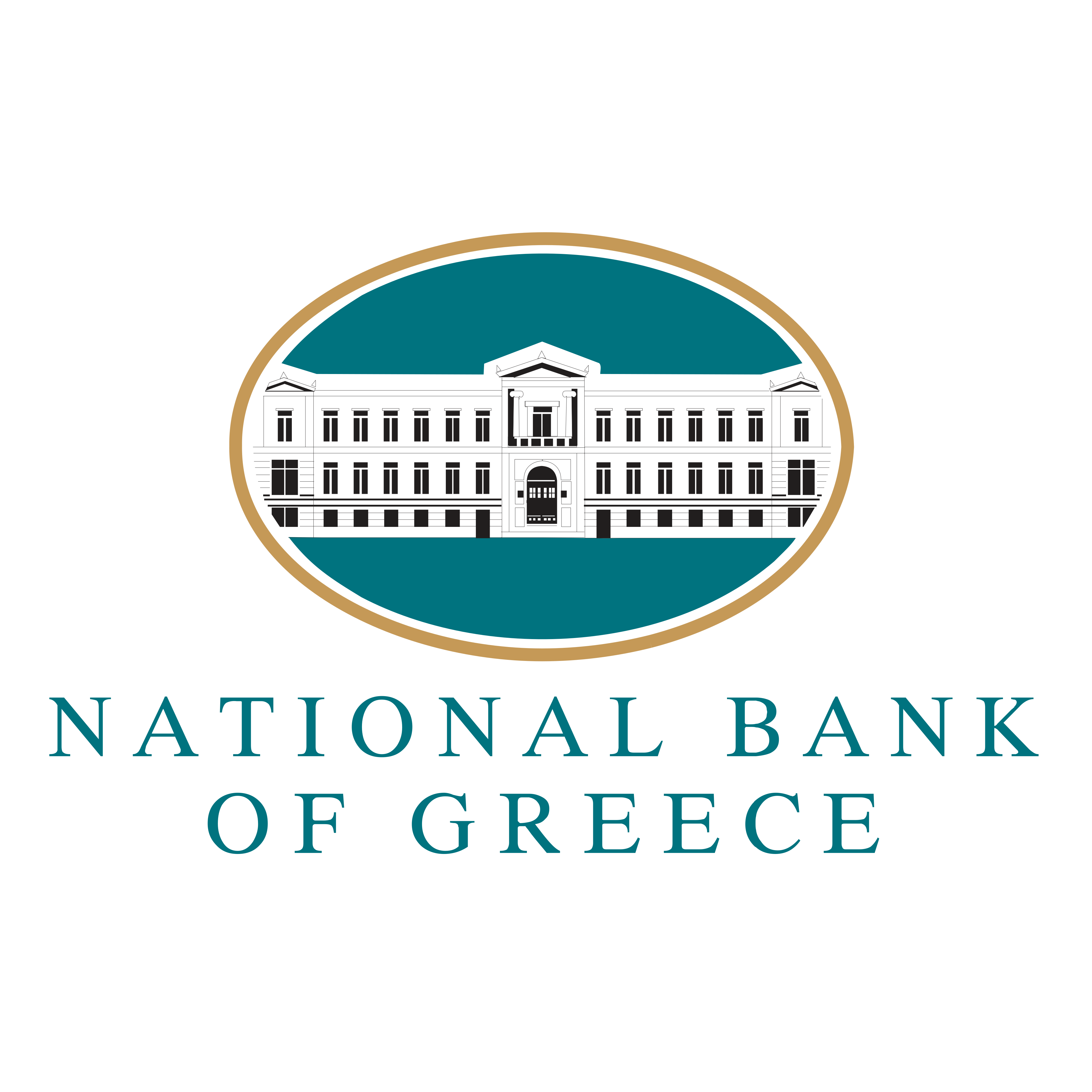 Греческие банки. Банк Греции лого. Центральный банк Греции. National Bank. Национальный банк логотип.