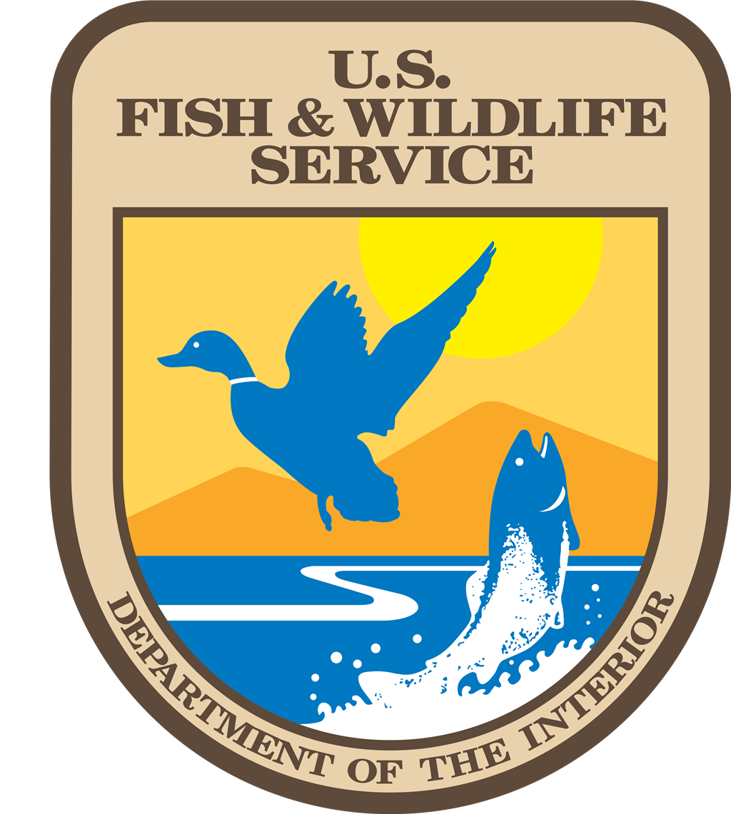 National Wildlife Refuge System logotype, transparent .png, medium, large