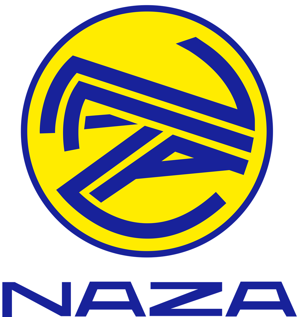 Naza logotype, transparent .png, medium, large