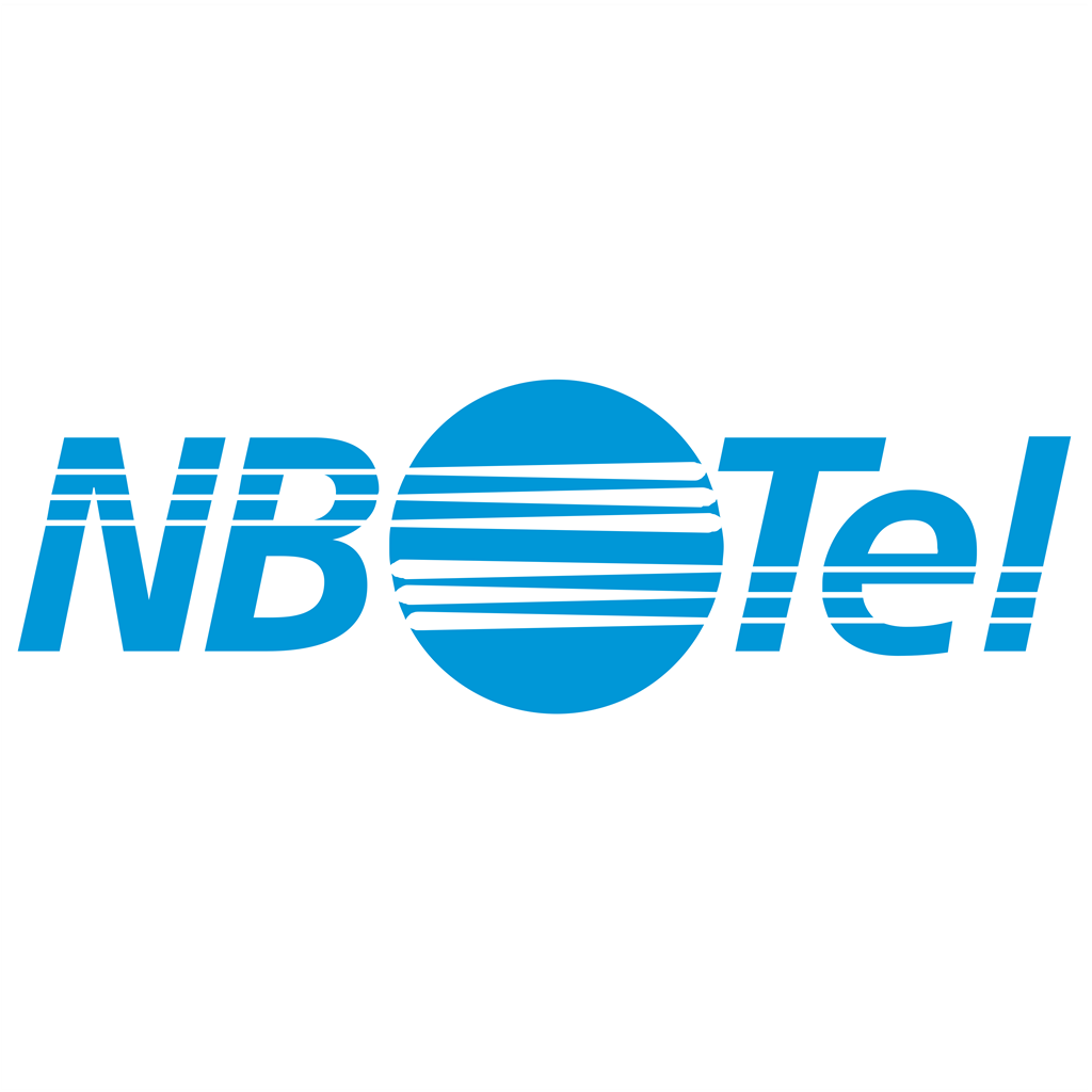 NBTel logotype, transparent .png, medium, large