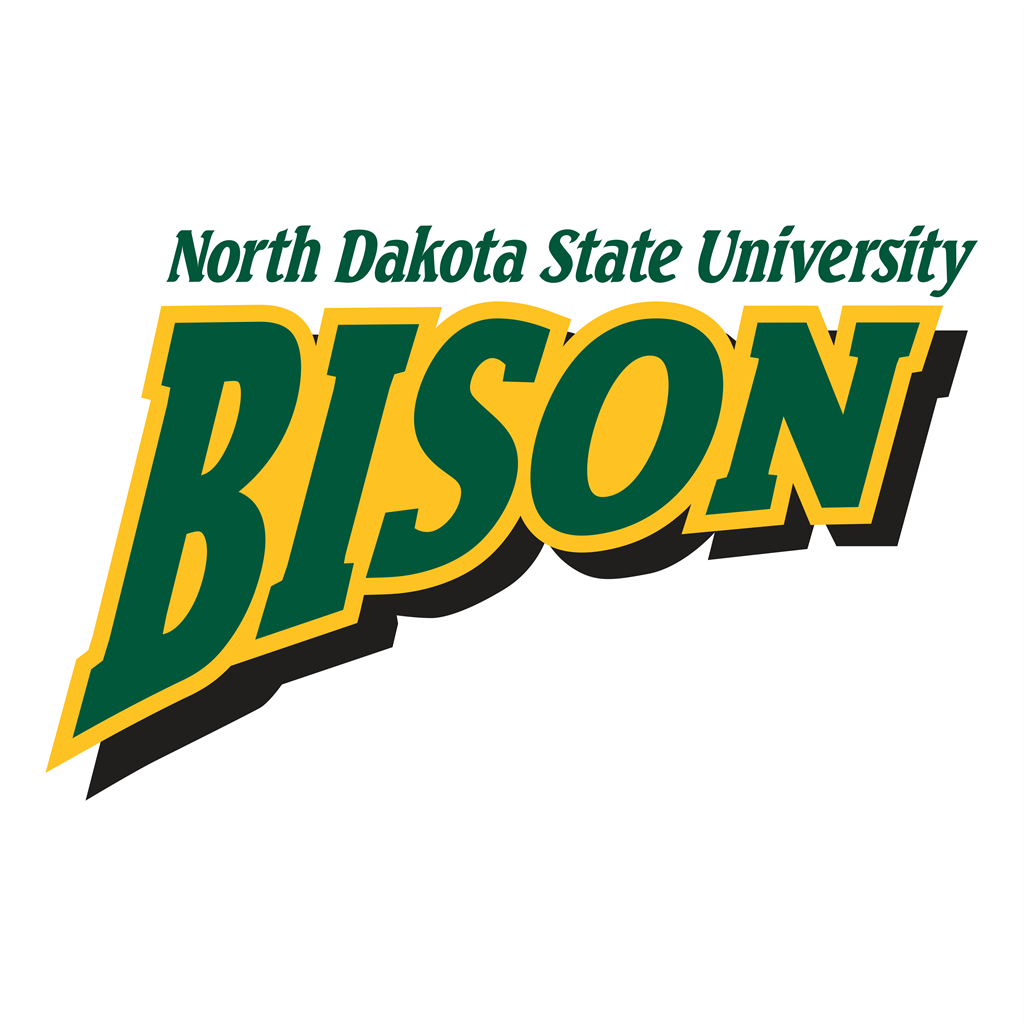 NDSU Bison logotype, transparent .png, medium, large