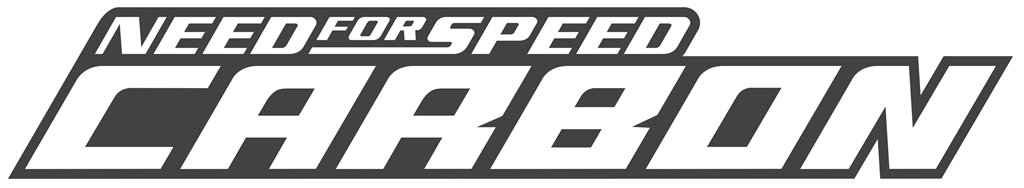Need For Speed Carbon logotype, transparent .png, medium, large