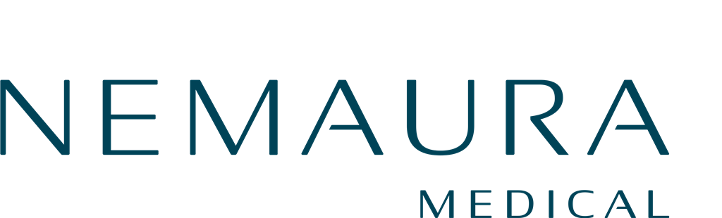 Nemaura Medical logotype, transparent .png, medium, large