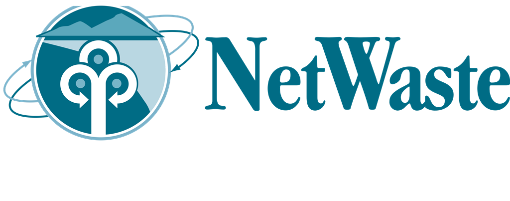 NetWaste logotype, transparent .png, medium, large