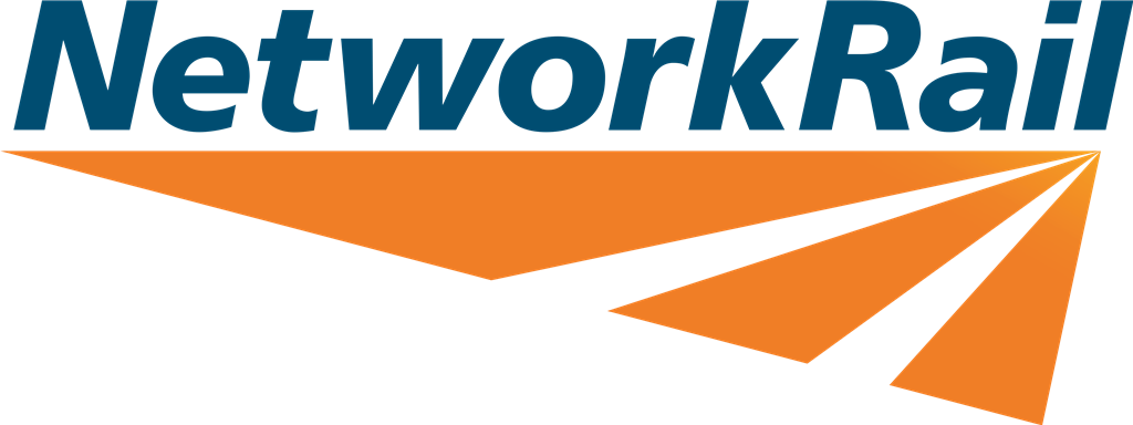 Network Rail logotype, transparent .png, medium, large