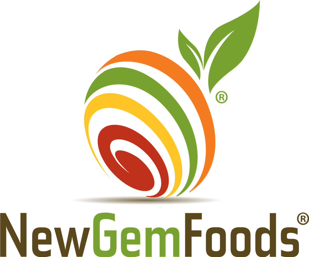 New Gem Foods logotype, transparent .png, medium, large