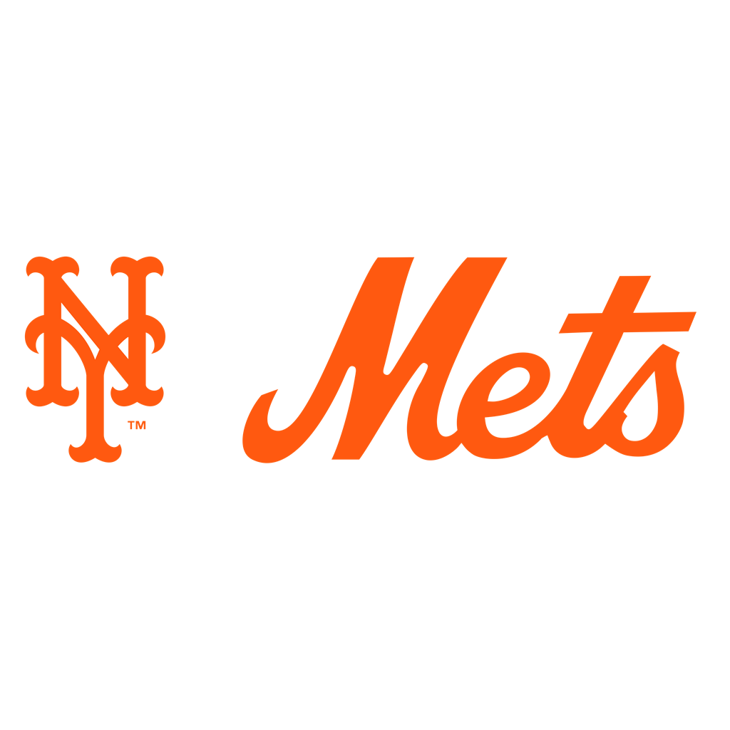 New York Mets logotype, transparent .png, medium, large