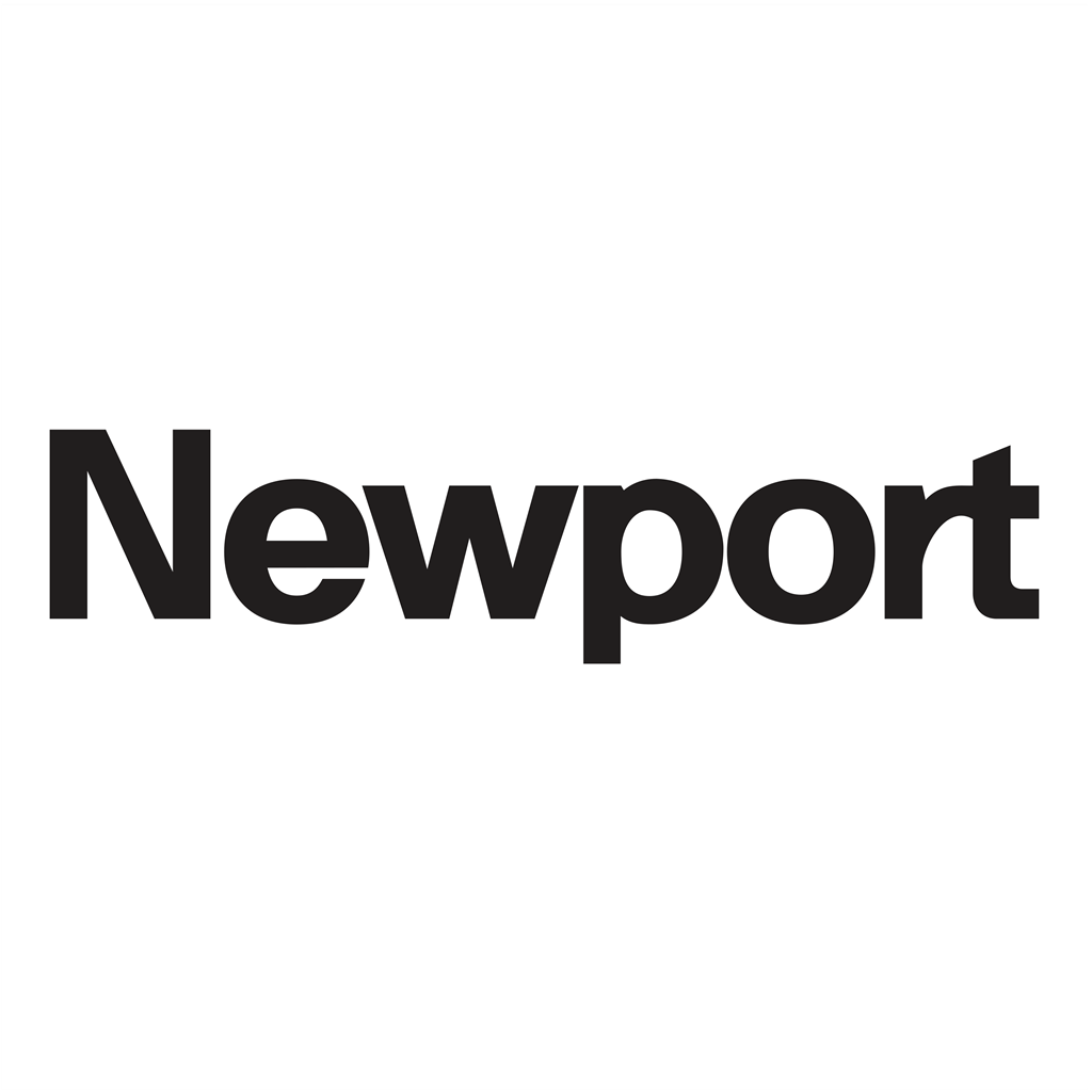 Newport logotype, transparent .png, medium, large