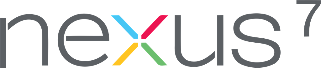 Nexus 7 logotype, transparent .png, medium, large