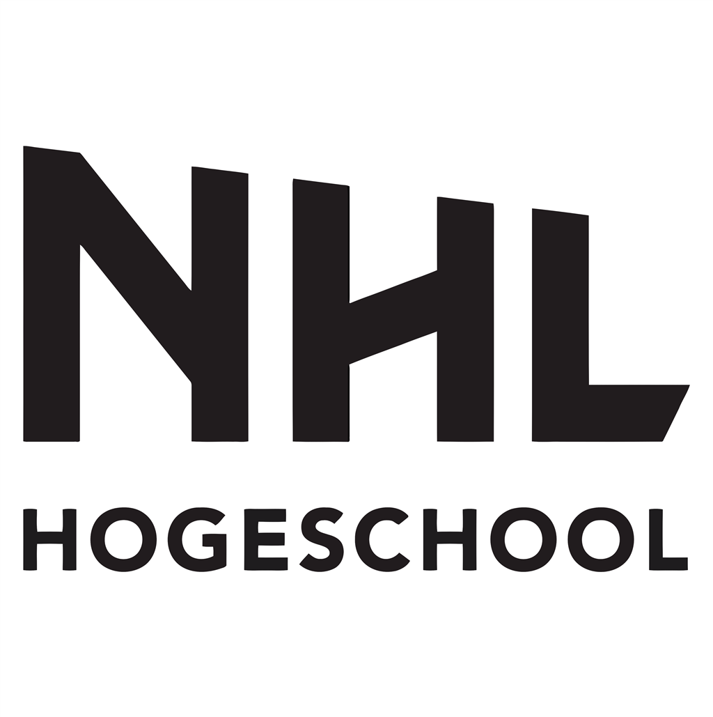 NHL Hogeschool logotype, transparent .png, medium, large