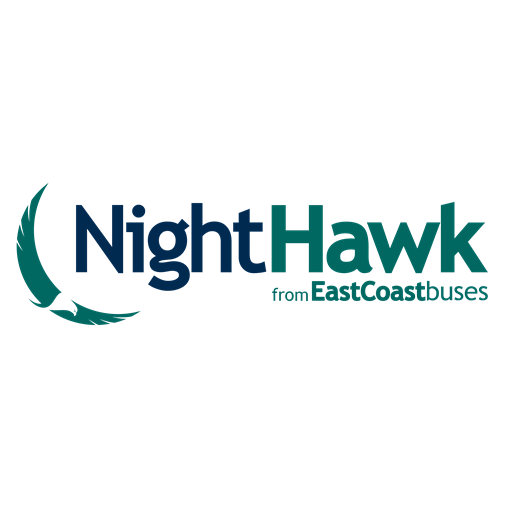 NightHawk from East Coast Buses logo