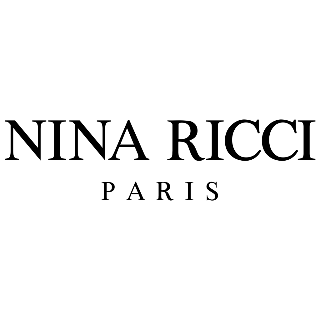 Nina Ricci Paris logotype, transparent .png, medium, large