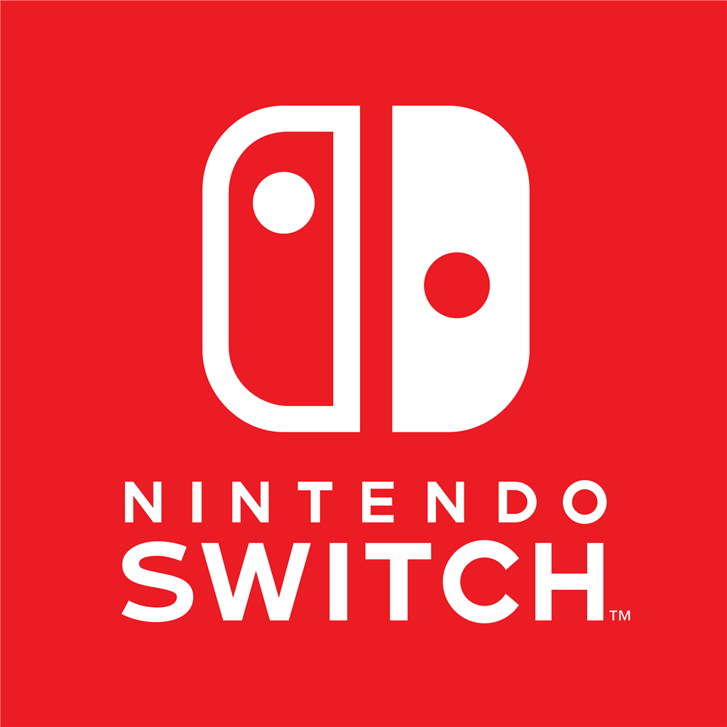 Nintendo Switch logotype, transparent .png, medium, large
