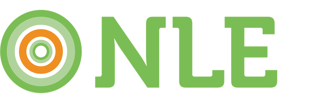 NLE logotype, transparent .png, medium, large