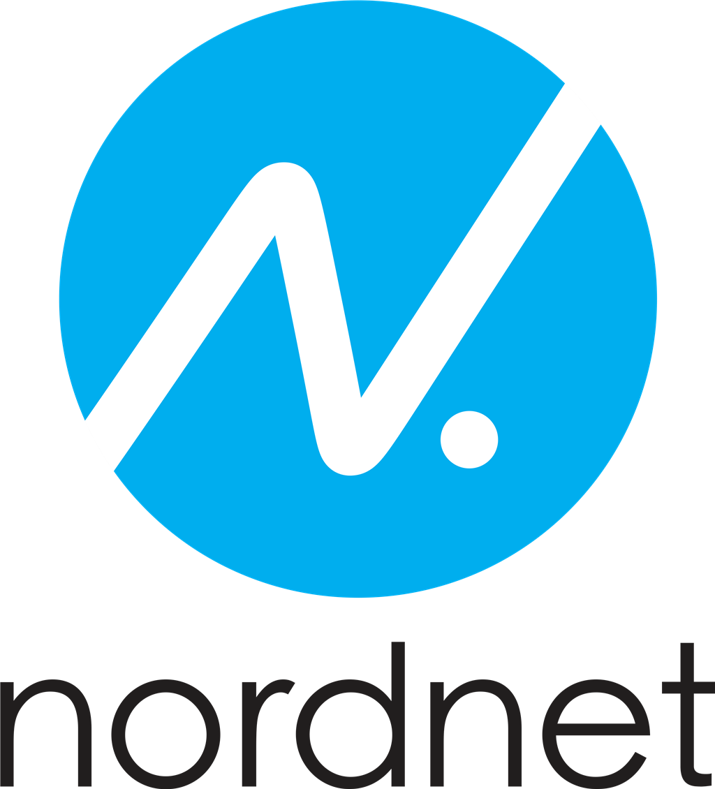 Nordnet logotype, transparent .png, medium, large