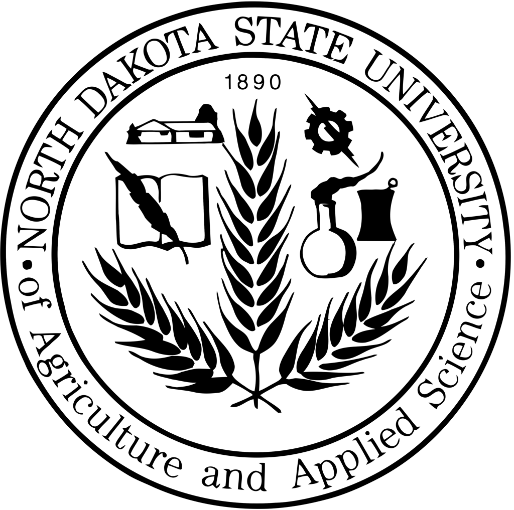 North Dakota State University logotype, transparent .png, medium, large