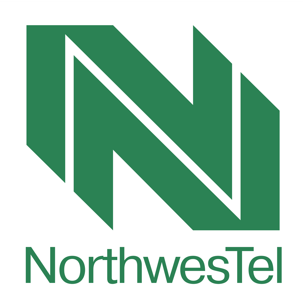 Northwestel logotype, transparent .png, medium, large